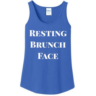 Resting Brunch Face Cool Gift Cute Gift Ladies Essential Tank