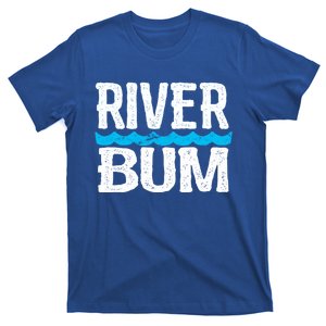 River Bum Floating Funny Gift Float Camping Vacation Rat Funny Gift T-Shirt