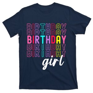 Retro Birthday For Girl Awesome Cute Birthday Party T-Shirt