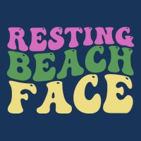 Resting Beach Face Funny Summer Vacation Infant Baby Jersey Bodysuit