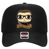 RBG Be Independent Cartoon Ruth Ginsburg Trucker Hat