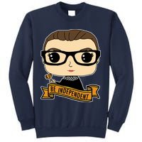 RBG Be Independent Cartoon Ruth Ginsburg Sweatshirt