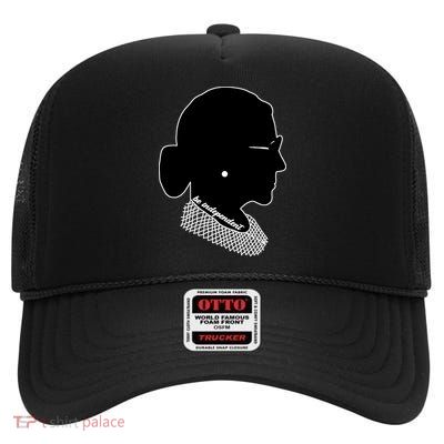 RBG Be Independent Classic Ruth Ginsburg High Crown Mesh Back Trucker Hat