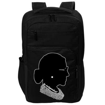 RBG Be Independent Classic Ruth Ginsburg Impact Tech Backpack
