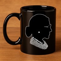 RBG Be Independent Classic Ruth Ginsburg 11oz C Handle Ceramic Mug
