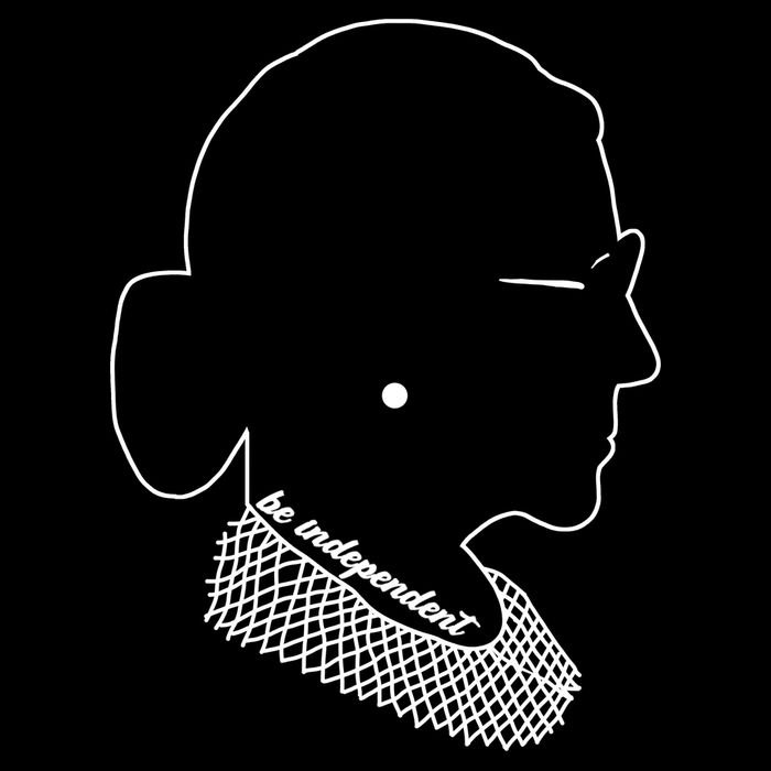 RBG Be Independent Classic Ruth Ginsburg Visor