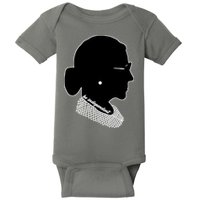 RBG Be Independent Classic Ruth Ginsburg Baby Bodysuit