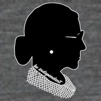 RBG Be Independent Classic Ruth Ginsburg Baby Bodysuit