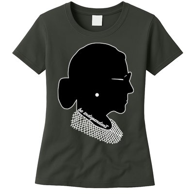 RBG Be Independent Classic Ruth Ginsburg Womens T-Shirt
