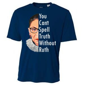 RBG Can't Spell Truth With Ruth Ginsburg Supreme Cooling Performance Crew T-Shirt