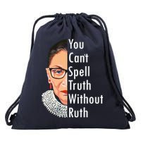 RBG Can't Spell Truth With Ruth Ginsburg Supreme Drawstring Bag
