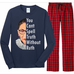 RBG Can't Spell Truth With Ruth Ginsburg Supreme Long Sleeve Pajama Set