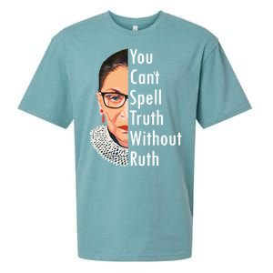 RBG Can't Spell Truth With Ruth Ginsburg Supreme Sueded Cloud Jersey T-Shirt