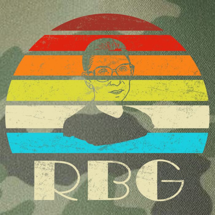 RBG Classic Ruth Bader Ginsburg Legacy Tie Dye Trucker Hat