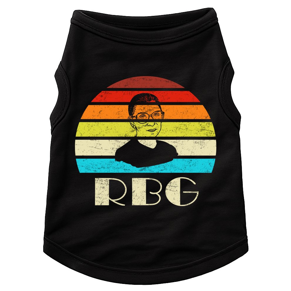 RBG Classic Ruth Bader Ginsburg Doggie Tank