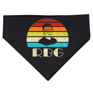 RBG Classic Ruth Bader Ginsburg USA-Made Doggie Bandana