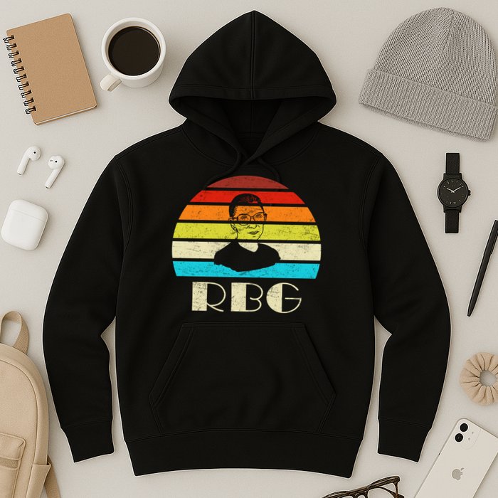 RBG Classic Ruth Bader Ginsburg Hoodie