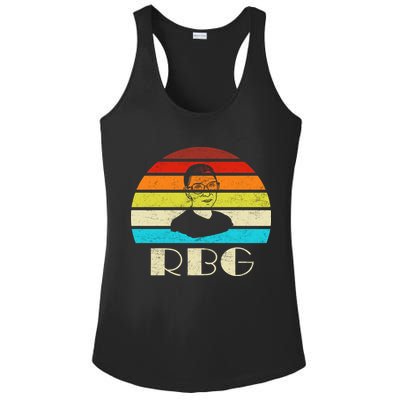 RBG Classic Ruth Bader Ginsburg Ladies PosiCharge Competitor Racerback Tank