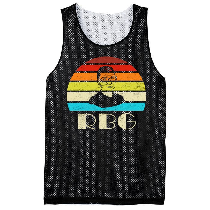 RBG Classic Ruth Bader Ginsburg Mesh Reversible Basketball Jersey Tank