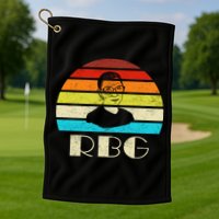 RBG Classic Ruth Bader Ginsburg Golf Towel