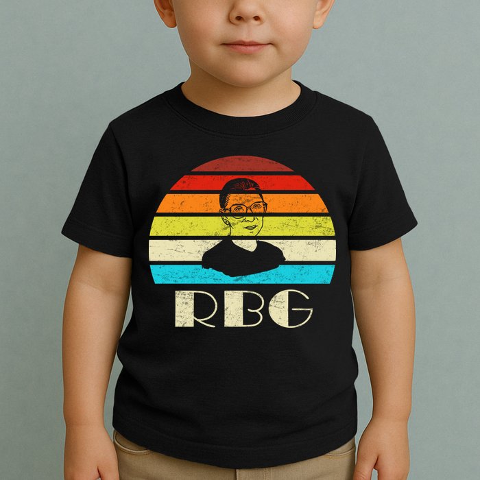 RBG Classic Ruth Bader Ginsburg Toddler T-Shirt