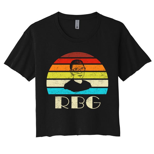 RBG Classic Ruth Bader Ginsburg Crop Top