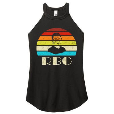 RBG Classic Ruth Bader Ginsburg Women's Perfect Tri Rocker Tank