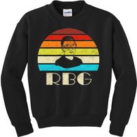 RBG Classic Ruth Bader Ginsburg Kids Sweatshirt