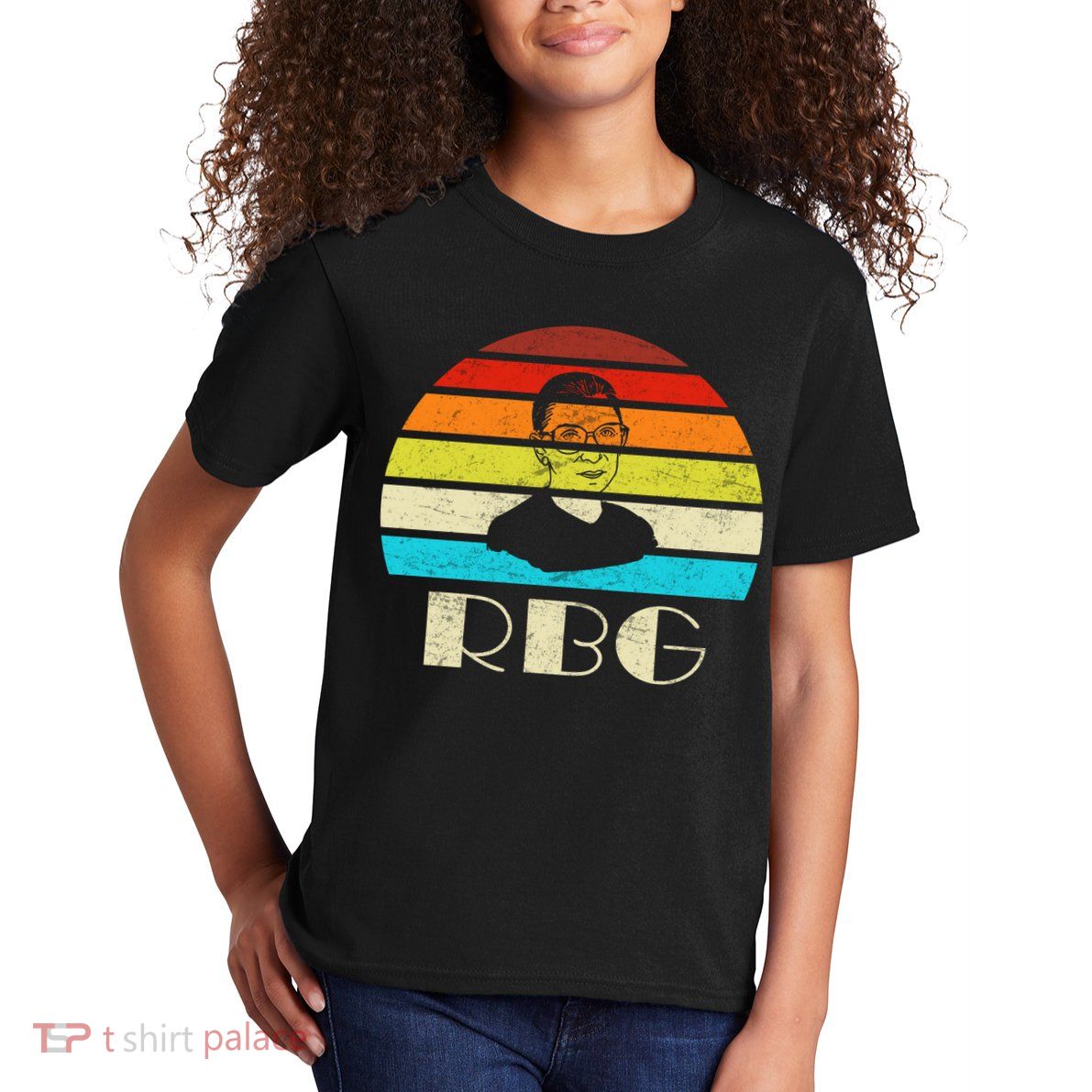 RBG Classic Ruth Bader Ginsburg Kids T-Shirt