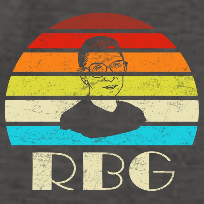 RBG Classic Ruth Bader Ginsburg Vector Backpack