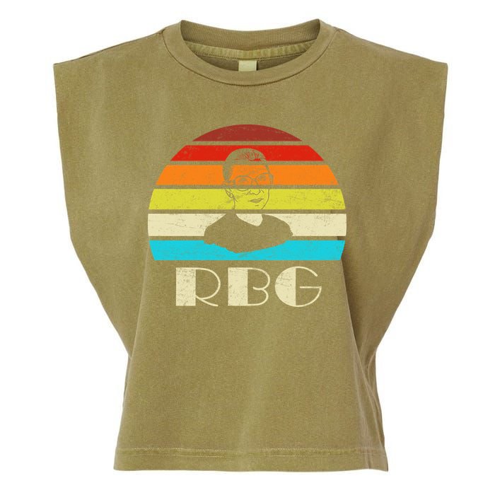 RBG Classic Ruth Bader Ginsburg Garment-Dyed Women's Muscle Tee
