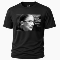 RBG Fight for the Things You Care About fff Cooling Performance Crew T-Shirt
