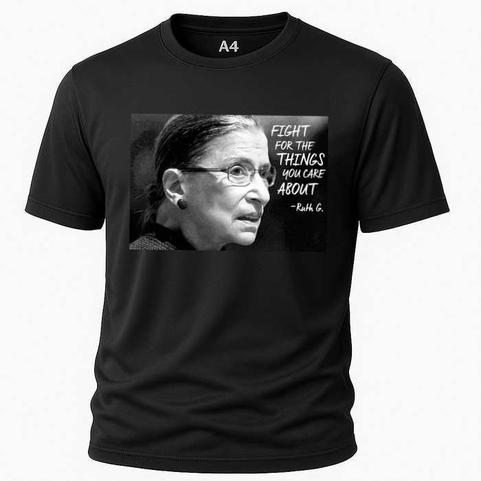 RBG Fight for the Things You Care About fff Cooling Performance Crew T-Shirt