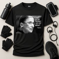 RBG Fight for the Things You Care About fff Cooling Performance Crew T-Shirt