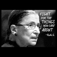 RBG Fight for the Things You Care About fff Cooling Performance Crew T-Shirt