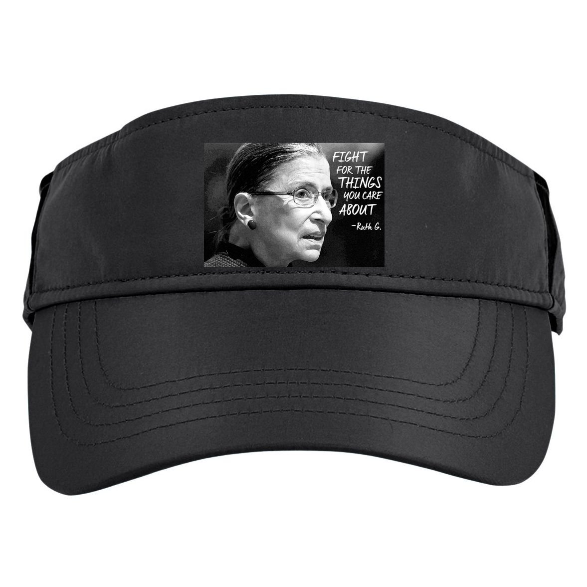 RBG Fight for the Things You Care About fff Adult Drive Performance Visor