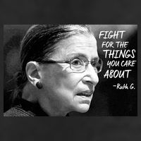 RBG Fight for the Things You Care About fff Adult Drive Performance Visor