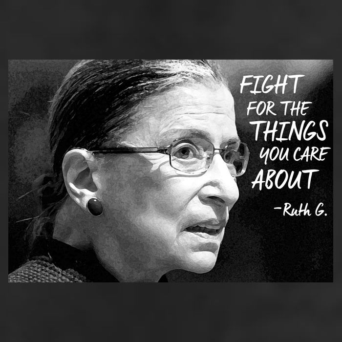 RBG Fight for the Things You Care About fff Adult Drive Performance Visor