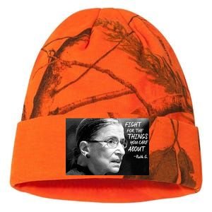 RBG Fight for the Things You Care About fff Kati Licensed 12" Camo Beanie