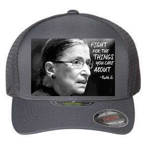 RBG Fight for the Things You Care About fff Flexfit Unipanel Trucker Cap