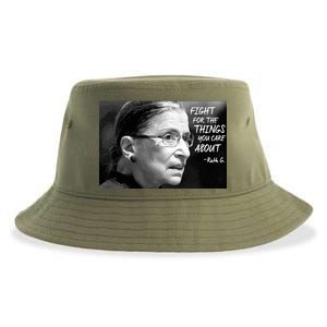 RBG Fight for the Things You Care About fff Sustainable Bucket Hat