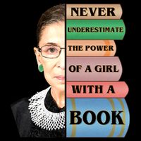 RBG Never Underestimate Ruth Bader Ginsburg Cooling Performance Long Sleeve Crew
