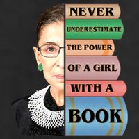 RBG Never Underestimate Ruth Bader Ginsburg Golf Towel