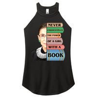 RBG Never Underestimate Ruth Bader Ginsburg Women's Perfect Tri Rocker Tank
