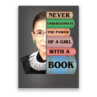 RBG Never Underestimate Ruth Bader Ginsburg Poster