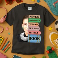 RBG Never Underestimate Ruth Bader Ginsburg Kids T-Shirt