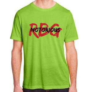 RBG Notorious Logo Ruther Bader Ginsburg  Adult ChromaSoft Performance T-Shirt