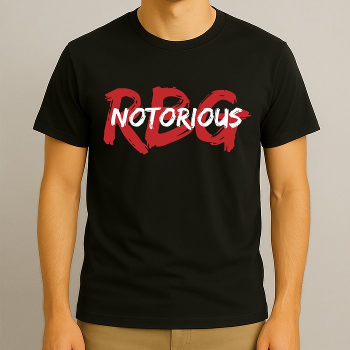 RBG Notorious Logo Ruther Bader Ginsburg  T-Shirt