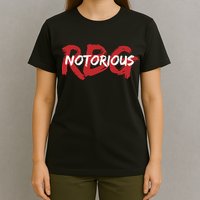 RBG Notorious Logo Ruther Bader Ginsburg  T-Shirt