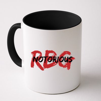 RBG Notorious Logo Ruther Bader Ginsburg  Mug